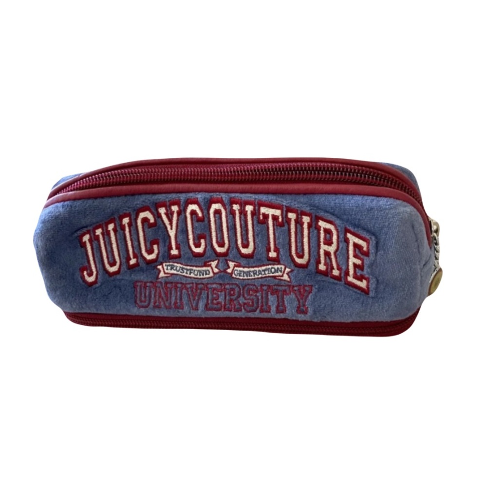SOLD Vintage Juicy Couture Trust fund Generation University Cosmetic bag ❤️☁️✨ - Picture 1 of 6